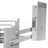 2-Tier Cabinet Pull-Down Shelf