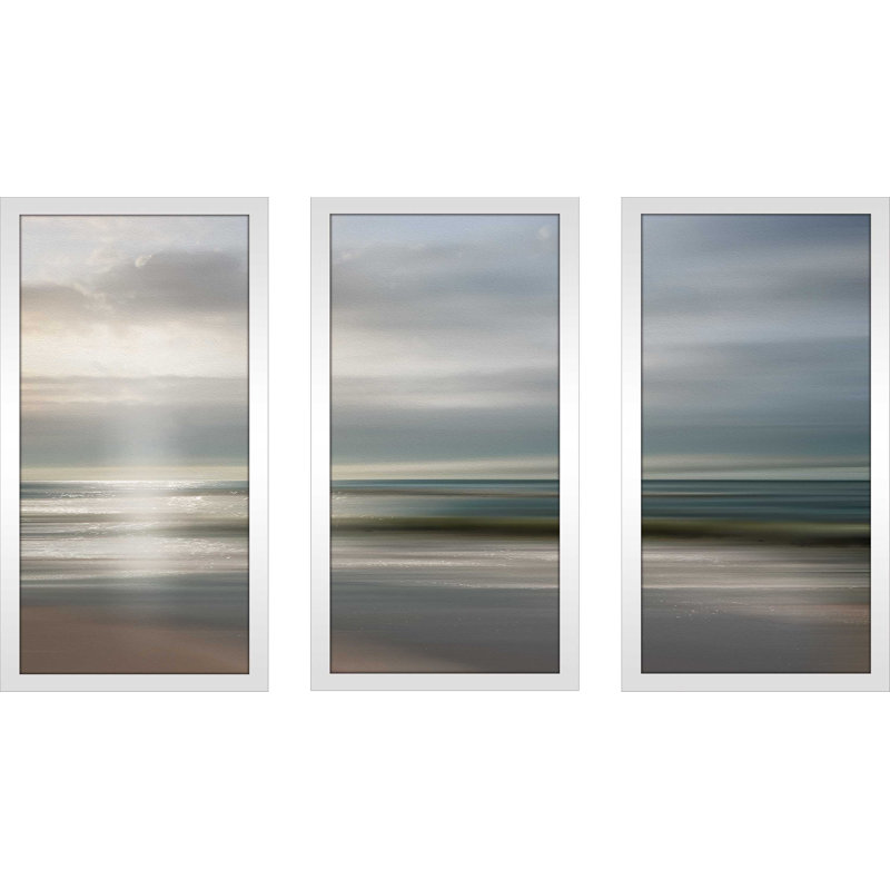 « setting sun », reproduction de peinture à l’acrylique à multiples images, L 52,5 po x H 33,5 po x P 1 po