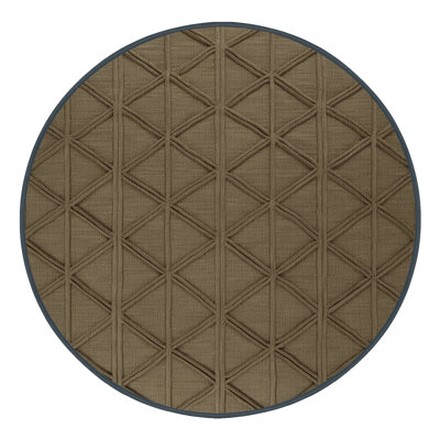 Machine Washable Trellis Brown Area Rug