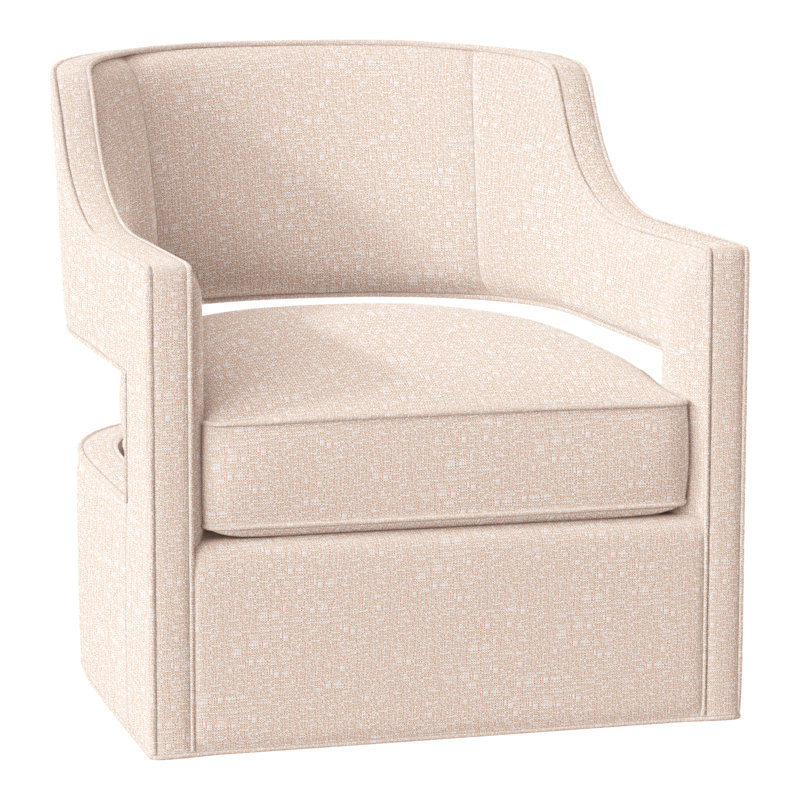 Fauteuil pivotant l 29,5 po Phoebe, Albâtre 3157