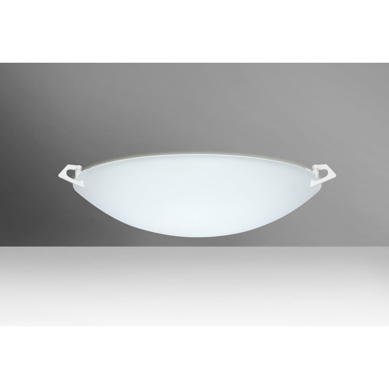 Plafonnier encastré d’extérieur 2 ampoules Sonya, Blanc