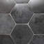 Kalay 9" Hexagon Polished Porcelain Tile-189182000