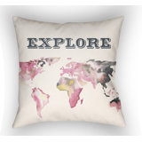 Jetset Indoor/Outdoor Throw Pillow