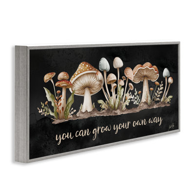 «Grow Your Own Way», estampe numérique, design par Marla Rae