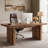 63" W Rectangle Solid Wood Computer Desk