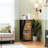 4 Drawer Dresser for Bedroom, Narrow Chest of Drawers, Wooden Top and Study Iron Frame 18"x37.5"-(WxH)