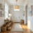 Roka 3-Light White Woven Drum Pendant Light with Linen Shade