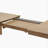 70.9" -92.5" Extendable Oak Dining Table