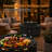 65,000 BTU 3-Piece Propane Fire Pit Table Set with 16" Tank Side Table, Baking Sheet & Wind Guard-1800683276-1803182252-1807273698