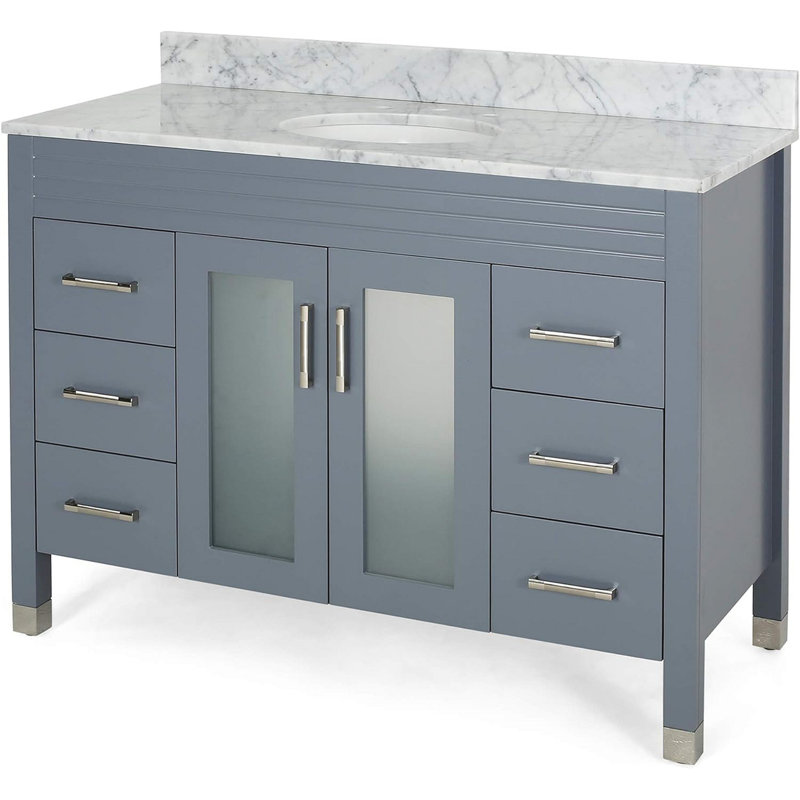 49'' Bathroom Vanity With Ceramic Sink