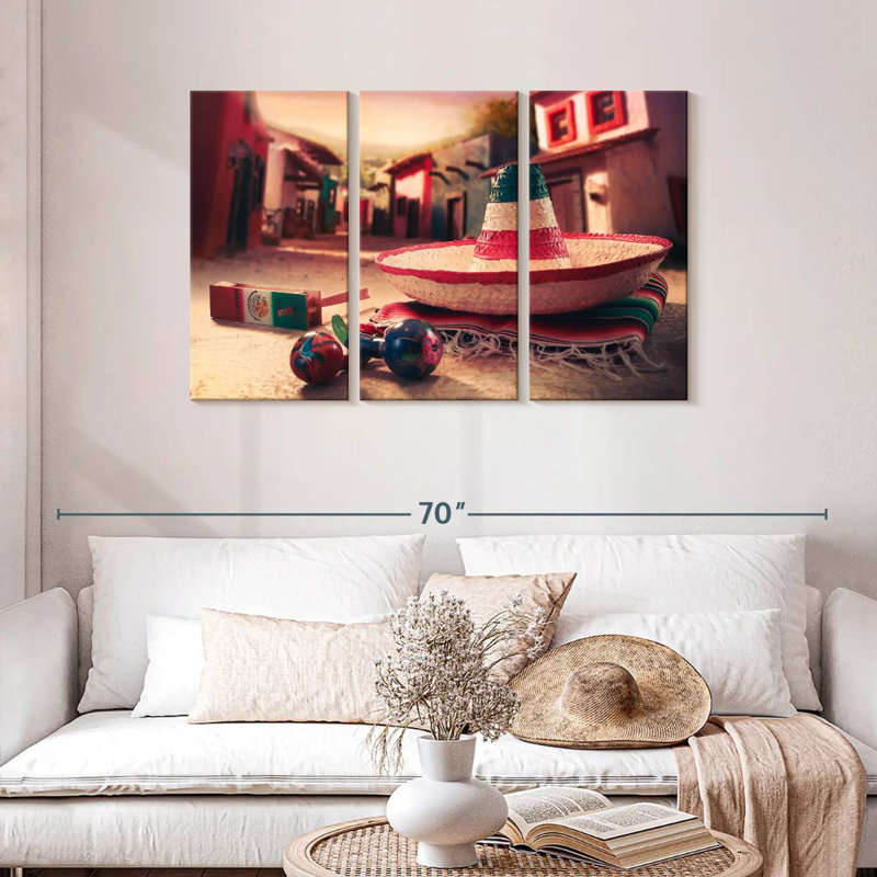 Abarca Mexican Medley, 28" H x 45" W