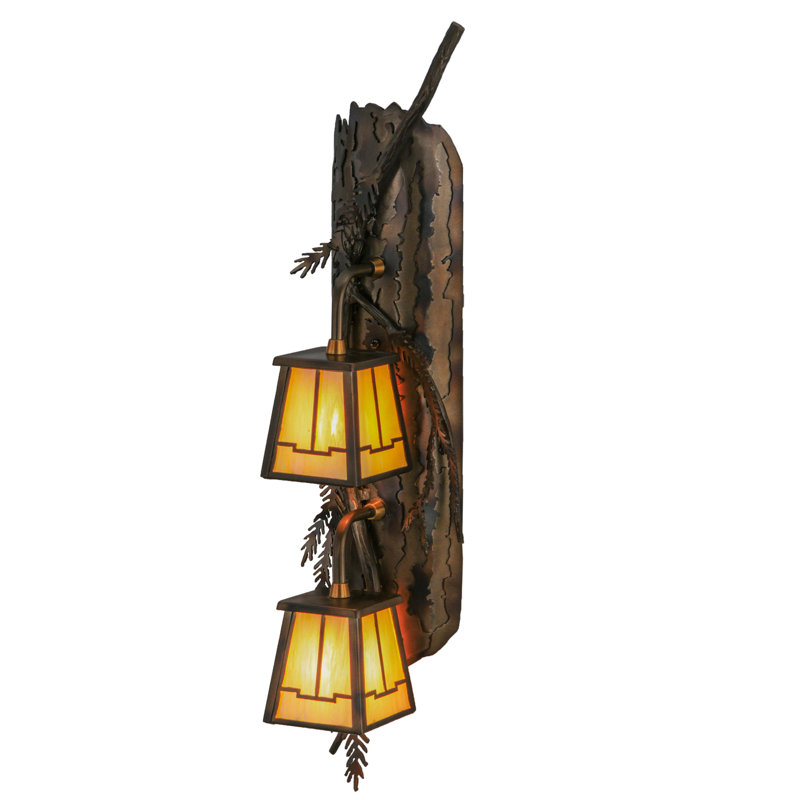 Rustic Lodge 2 - Light Armed Sconce