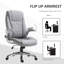 Brittani Desk Chair PU Leather Office Chair Adjustable Height-1679465635