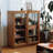 Brown Solid wood Display Cases