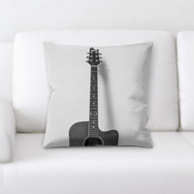 Microsuede Reversible Throw Pillow