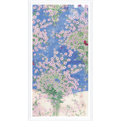 Papillons Et Margeurites I (Var. 2) Print by Paule Marrot