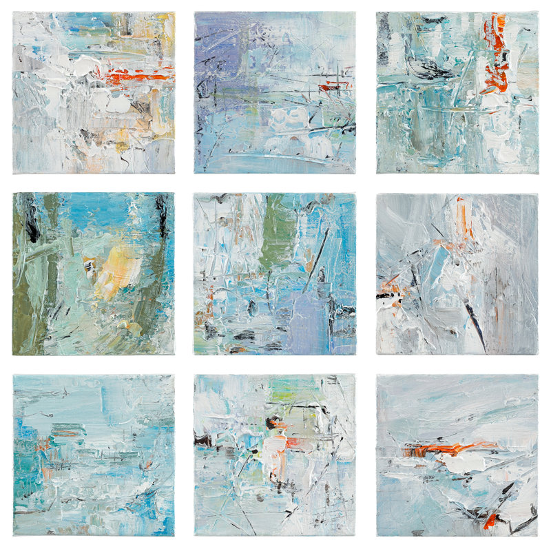 Splash of Color Oil Painting Print Canvas