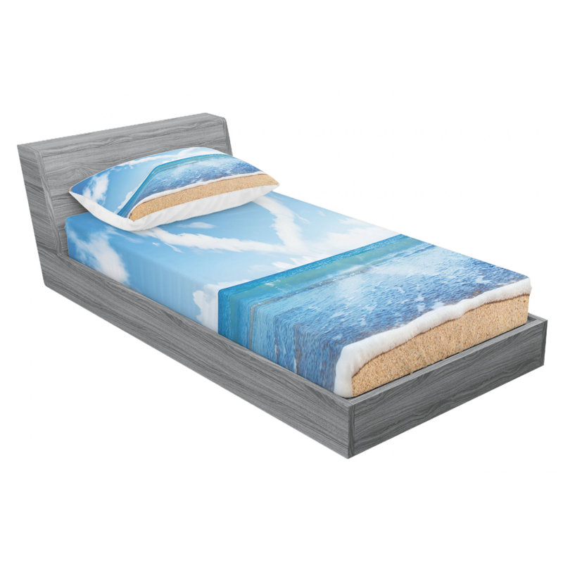 Microfiber Sheet Set, Twin XL Sheet Set + Fitted Sheet + 1 Pillowcase