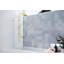 Vela 22.5 in. x 58.25 in. Frameless Single Fixed Bath Panel-632096172