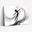 Ensemble de 1 toile murale Silhouette Dance-48483330-48483335