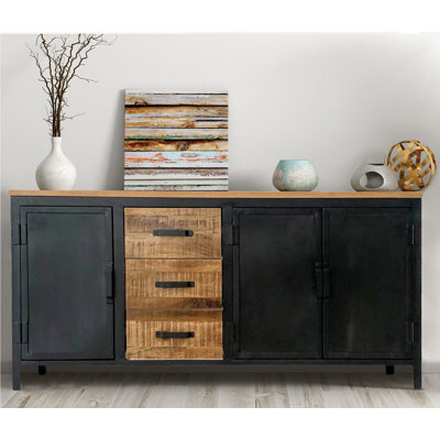 Chidsey 160cm Solid Wood Sideboard