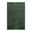 Machine Washable Solid Green Area Rug