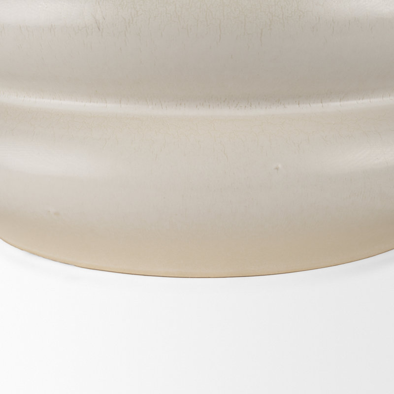Grand vase Searle, H 14,25 po x l 16,5 po x P 16,5 po