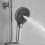 Robinet de douche mural à deux fonctions avec passe-partout noir mat-129577856