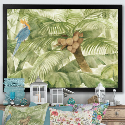 " Tropical Canopy I Green "