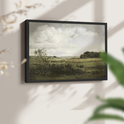 Paysages rétro - DCXLVI - Reproduction encadrée - Restickable