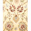 Tapis unique en laine noué à la main beige / bleu clair nouvel âge 4 pi 1 po x 6 pi 5 po Kiralee