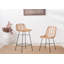 Rattan Core 46cm H Metal Full Back Accent-123222764