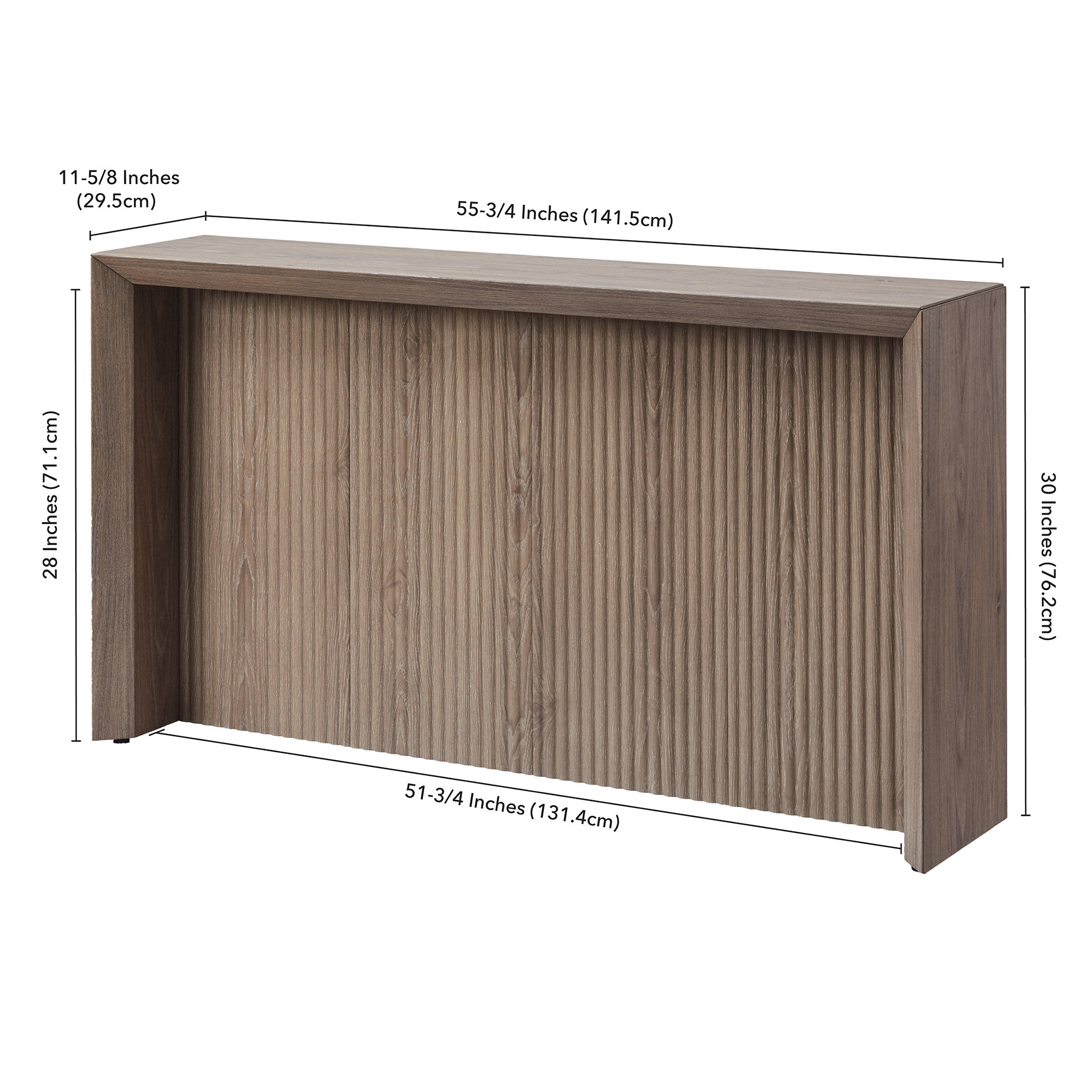 Piedmont 55.75'' Console Table