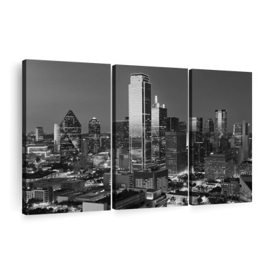 «Dallas Texas Texas» - 3 pièces