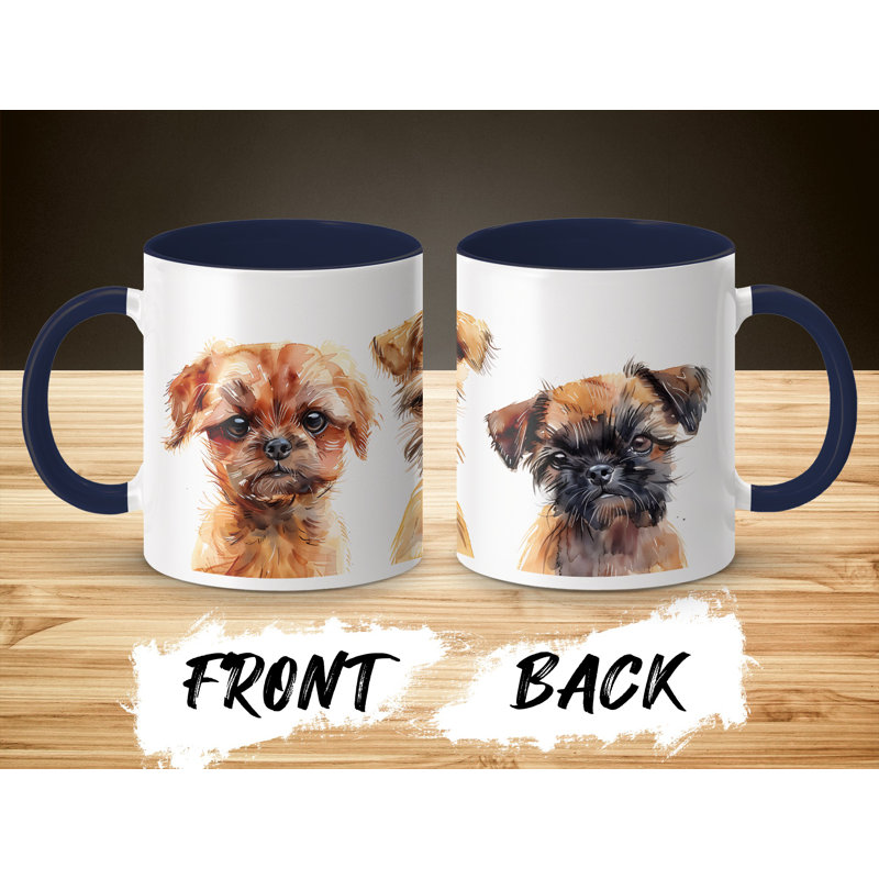 Ceramic Coffee Mug, 3, Navy
