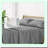 CoolCotton 500 Sheet Set - Soft Silky Sateen Weave, 3-Pc Long Staple Pure Cotton Bed Sheets for Cooling Comfort. Fits Mattress Up to 16'' Deep Pocket. Dark Grey.-115841452-115841457