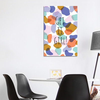 Oh So Happy IV by Nadia Hassan - Wrapped Canvas Print