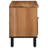 vidaXL TV Cabinet 39.4 x 13.2 x 18.1 in Solid Wood Acacia
