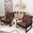 Zaen Faux Leather Armchair-1170470992