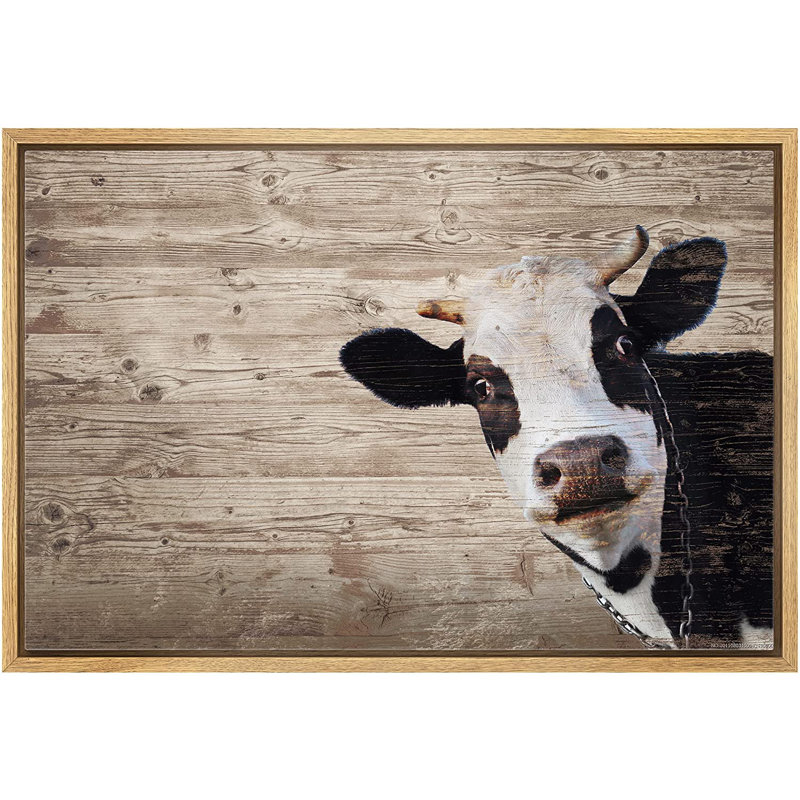Impression sur toile encadrée en bois, H 16 po x l 24 po, Naturel