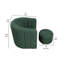 Fauteuil pivotant avec repose-pieds Noa-113497061