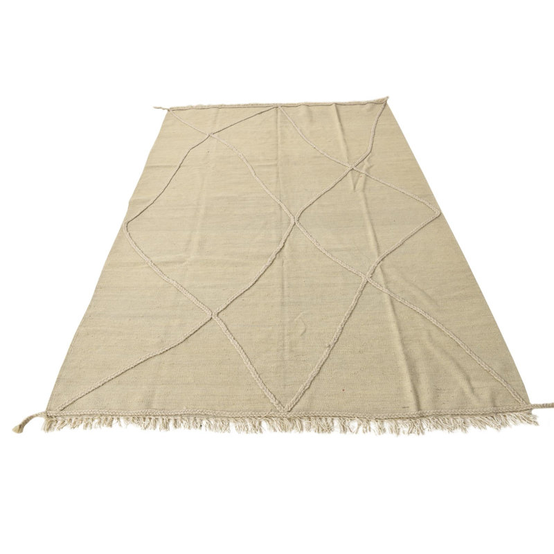 Tapis ivoire Ottilie