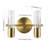 Amima Minimalist Modern Bubble Acrylic/Iron Integrated LED Vanity Light-844514470-921255276