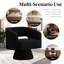 Fauteuil demi-tonneau pivotant Modern-2140299454