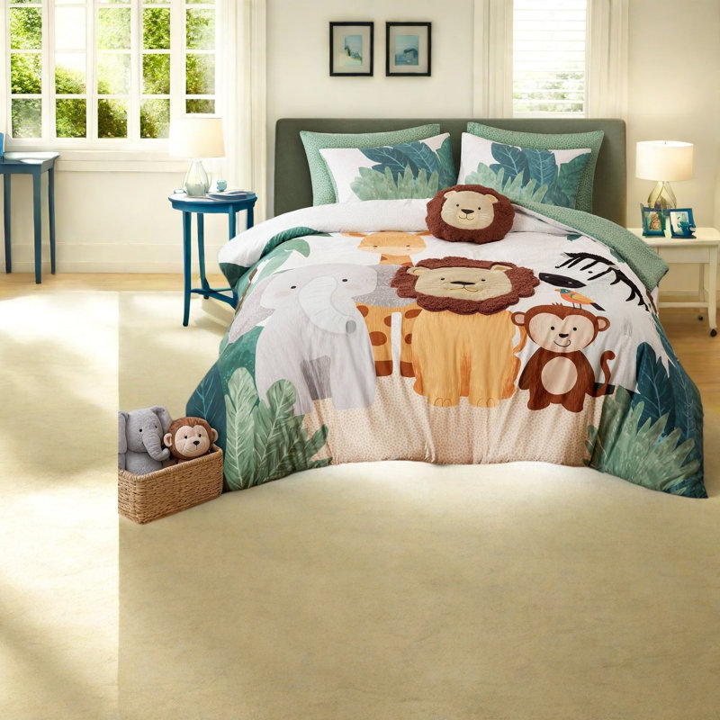 Ensemble d'édredon en microfibre pour enfants