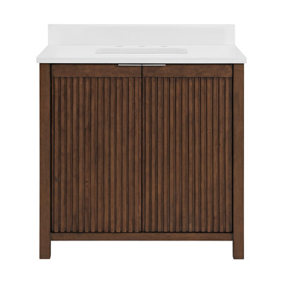 Through Lines 36" Single Bathroom Vanity
