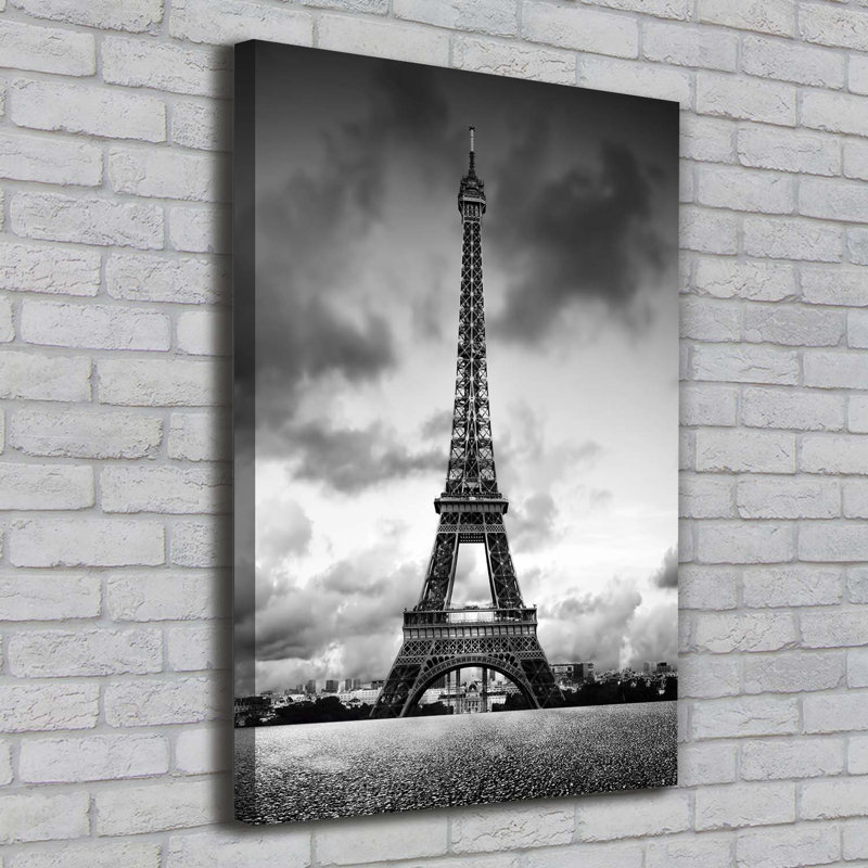 Eiffel Tower Paris - Wrapped Canvas Print