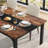 Metal Base Dining Table-1868474881