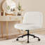 Latitude Run Velvet and Fabric Office Chair