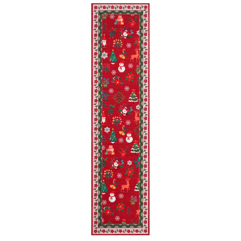 Rectangle Washable Area Rug, 60*180cm